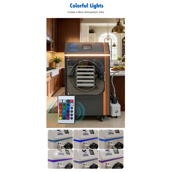 Home Freeze Dryer Machine Vacuum Lyophilizer for Fruits, Meats & Pet Treats