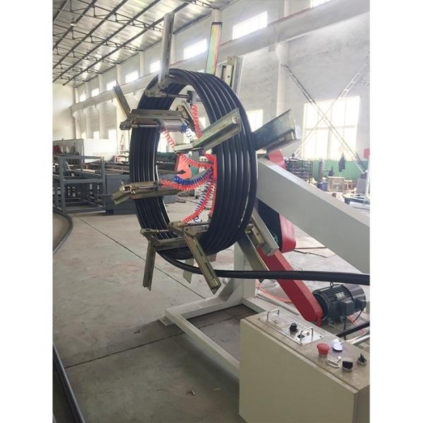 110mm - 250mm PE Pipe Making Machine 80kw Plastic Pipe Manufacturing Machine