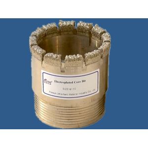 Brocas diamantadas impregnadas duras Brocas diamantadas galvanizadas