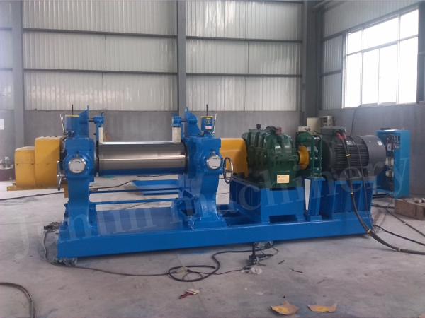 XK-400 usine de mélange de caoutchouc à deux rouleaux pour le traitement du caoutchouc plastique