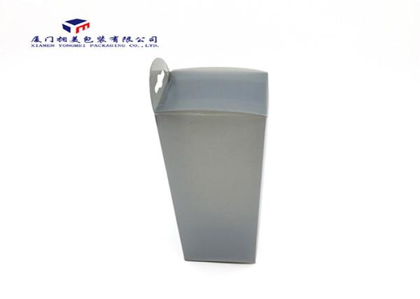 Opaque PP Matte Grey Color Hard Plastic Box Packaging High Impact Resistant 26cm Height