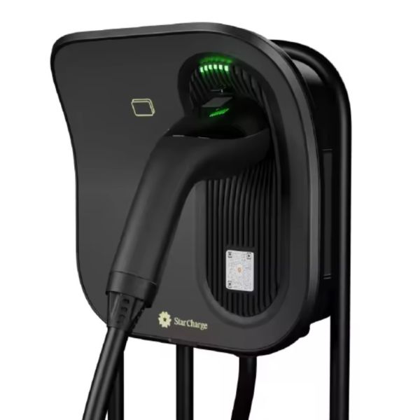 Smart Fast Weatherproof Outdoor Portable EV Car AC Charging Pile With Battery Wall-Mounted Charging Stations Free Standi