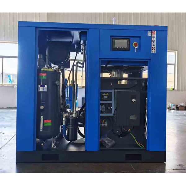 75hp 55kw industrial permanent magnet screw air compressor