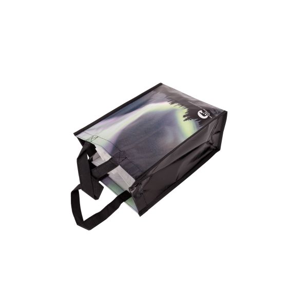 Folding Retail Shopping Bags , Printed Polypropylene Promotional Eco Friendly Bags