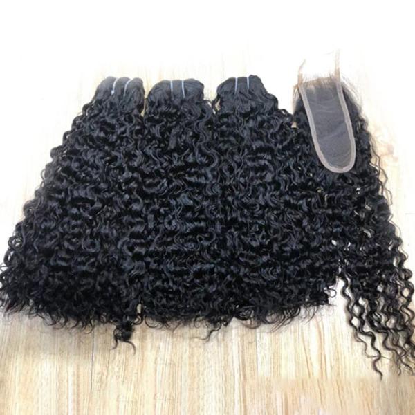 Mink Brasileiro Duplo Desenhado Pixie Curls Extensão de Cabelo Humano Kinky Curly