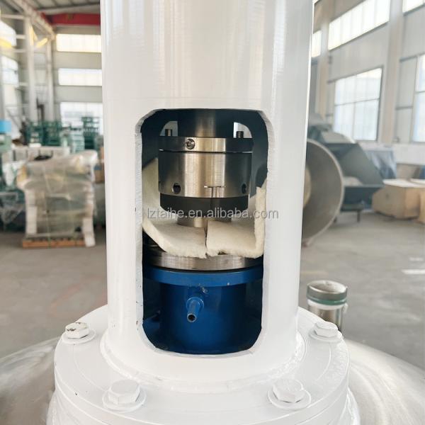 Hydraulic Lifting Vacuum Dissolver Electric Heating Jacketed Tank For Chemical Mixing