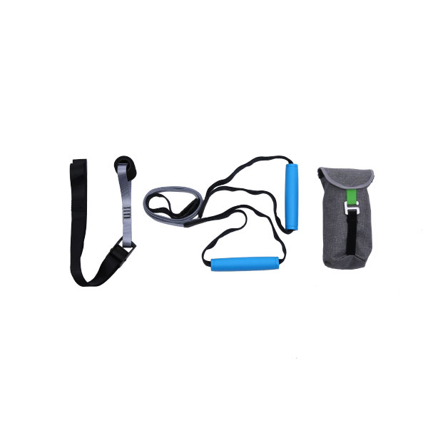 Pocket 190CM Hanging Training Strap , P5 PVC Fitness Resistance Band