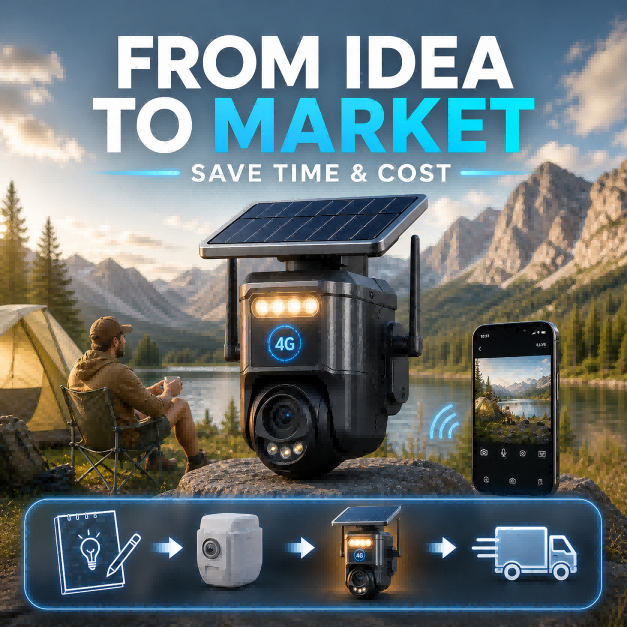Solar Powered 4G surveillance Camera Wireless Security No Wiring Off Grid Customizable Outdoor Monitoring