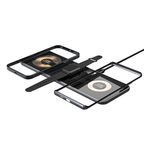Wholesale 15 W Extremely Thin Qi Wireless Charger Pad For Iphone And Watch Earphone