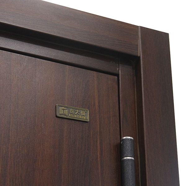 Custom Thickness Steel Entry Door Durable Exterior Security  Residential Front Door