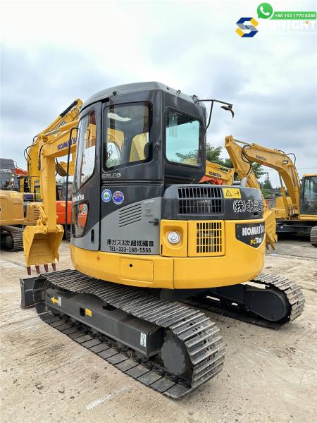 Excavateur Komatsu PC78US d'origine mini utilisée de haute performance 7 tonnes 8 tonnes Mini modèle de pompe à noyau Japon Excavateurs Komatsu PC78 d'occasion
