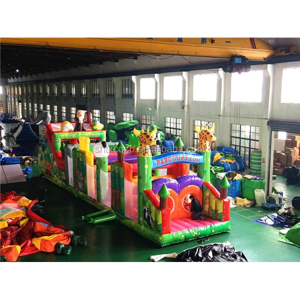 Adults and Kids Inflatable Obstacle Course Factory Supply Inflatable Obstacle Course for Sale