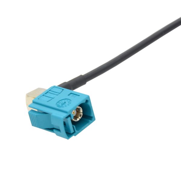 RF Coaxial RG174 Waterproof Electric Cable Fakra Z Female Jack To SMA Male 5m