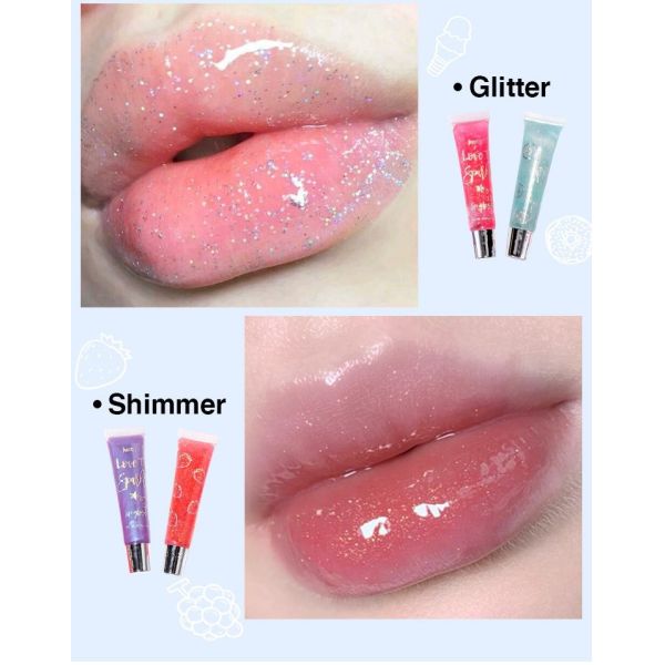 Customizable 4 Colors Essence Lip Gloss Liquid Lip Oil 7ml Long Lasting