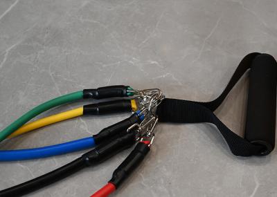 Customizable 11-Piece Resistance Bands Set with Door Anchor and Ankle Straps