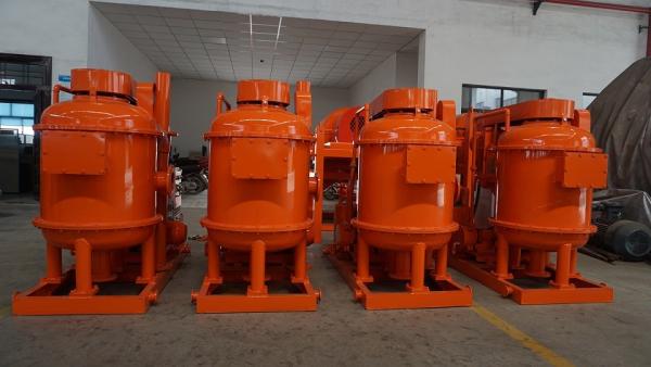HDD Q345R Self Contained Vacuum Drilling Mud Degasser