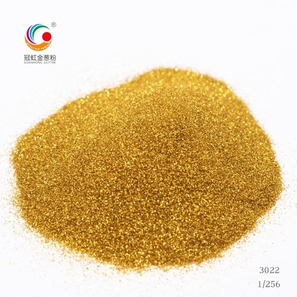 Christmas Crafts Decoration Glitter Powder PET Glitter Extra Fine Glitter Gold Series 1/170''-1/256'' 2023