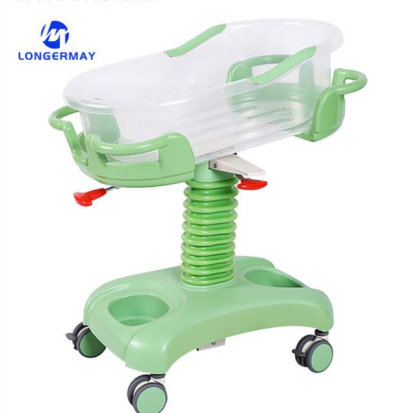 Factory 3 Function Hydraulic Infant Medical Bed ABS Plastic Babies Hospital Crib Baby Pediatric Bed Manufacturers