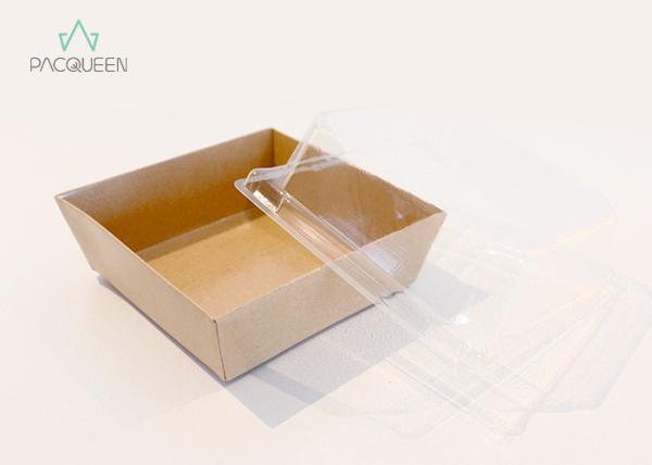 Customized Takeaway Food Containers Bakery Box Suit For Cafe / Sweet Shop