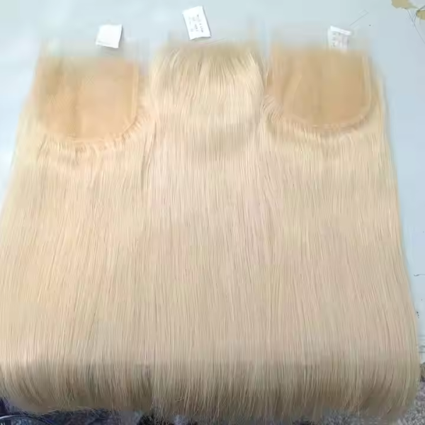 Fast Shipping Silver ,WHITE , ASHBLONE, BONDE Color 4X5 5X6 13X4 Mesh Integration System Grey Transparent HD Lace Frontal Closure