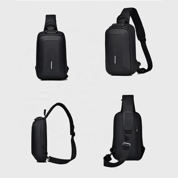 Custom Fashion Sporty Crossbody Bags Small Gym Belt Chest Bag Men Water Proof