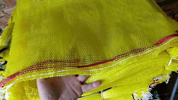 Industial Wovenmesh Vegetable Storage Bags PE Material Various Colors Long Lifespan