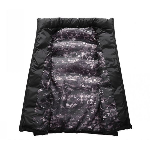 Luxe de qualité poids sans manches utilitaire de pêche sur mesure coton couvert manteau à demi-manche fermeture à glissière gilet homme gilet