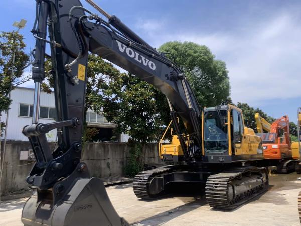 3.3m/s Excavadora hidráulica 265hp Volvo EC210B para escavação versátil