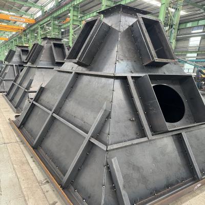 Structure en acier de la chaudière pour la construction de centrales électriques
