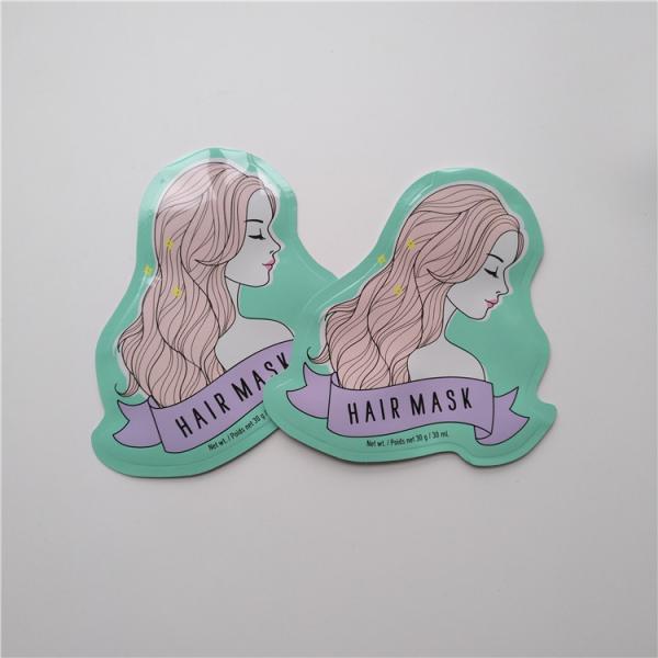 mylar Aluminum foil face mask packaging facial cream bag/Plastic cosmetics sachet Bags