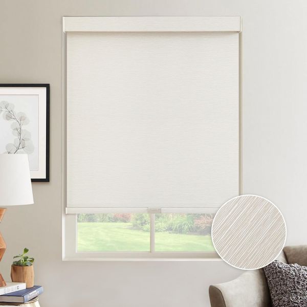 100% Blackout Roller Shades Fabric with UV Protection and Customizable Options for Window Shades