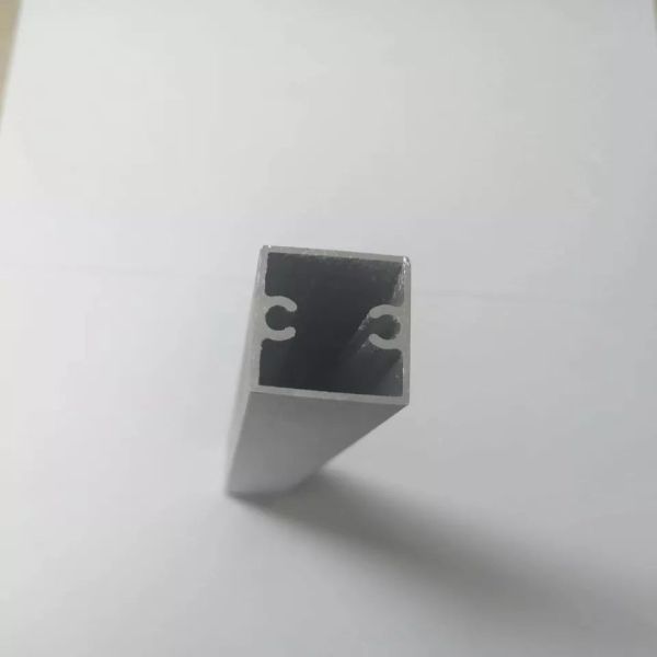 6063 Aluminium Sliding Door Frame Anodized Square With Screw Part