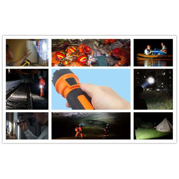300lm 15°  300M High Power LED Torch Light For Rescuing