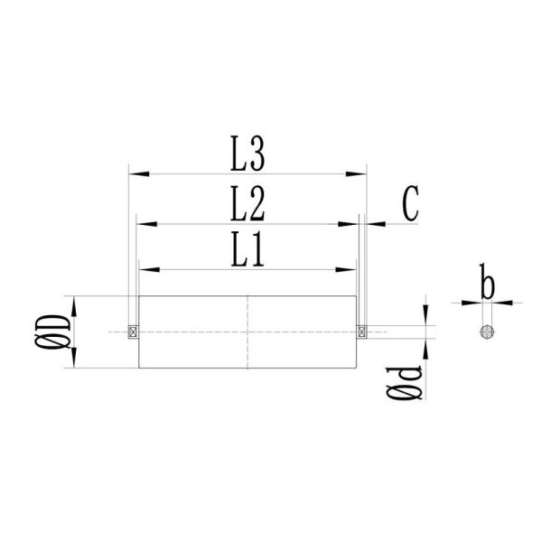 Rodillo loco del transportador a prueba de polvo impermeable del ISO