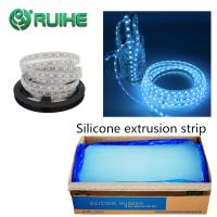 O costume expulsou de grande resistência material da borracha de silicone para as peças do vedador