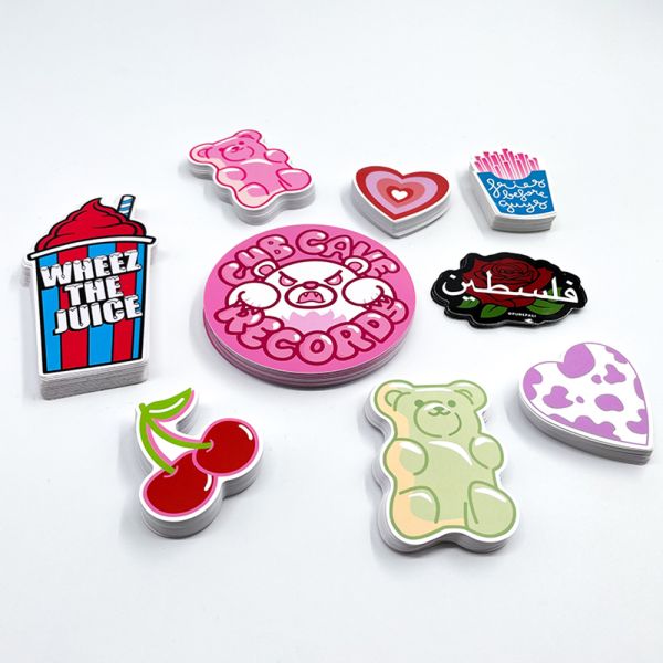 Custom Magnet Die Cut Stickers Oilproof Scratchproof Weather Resistant