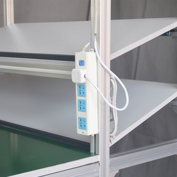 DY91 Industrial Assembly Workbench , Portable Aluminum Work Table
