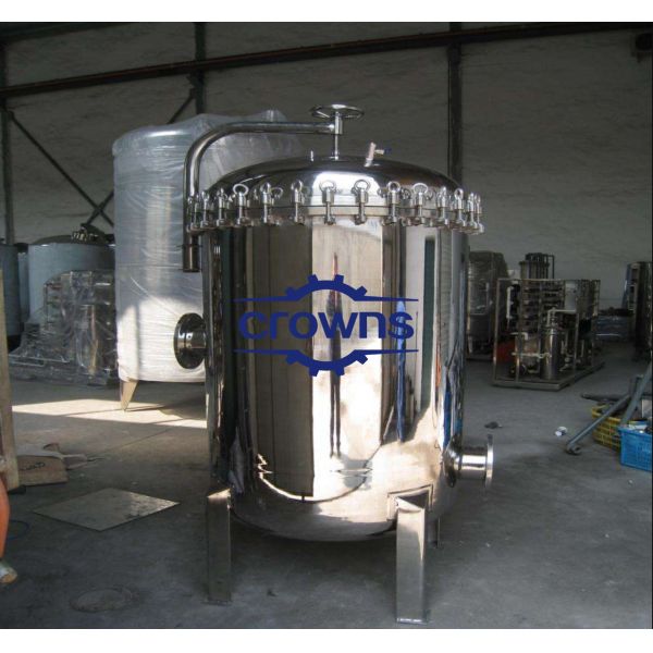 Automatic Backwash Self Cleaning 316 stainless steel Filter Housing For Water Treatment