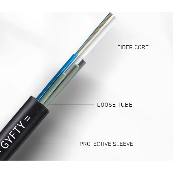 Wholesale Price GYFTY 12 Core Single Mode Outdoor Aerial Fiber Optic Cable Price Per Meter