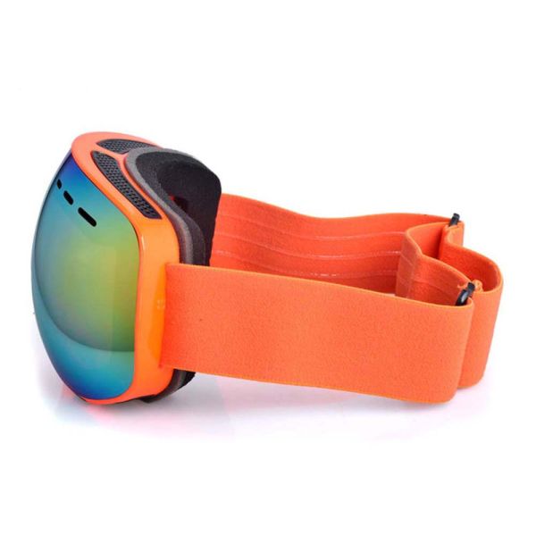 Elastic Strap TPU Frame PC Lens Magnetic Designer Ski Gear Snow Goggles for UV Protection