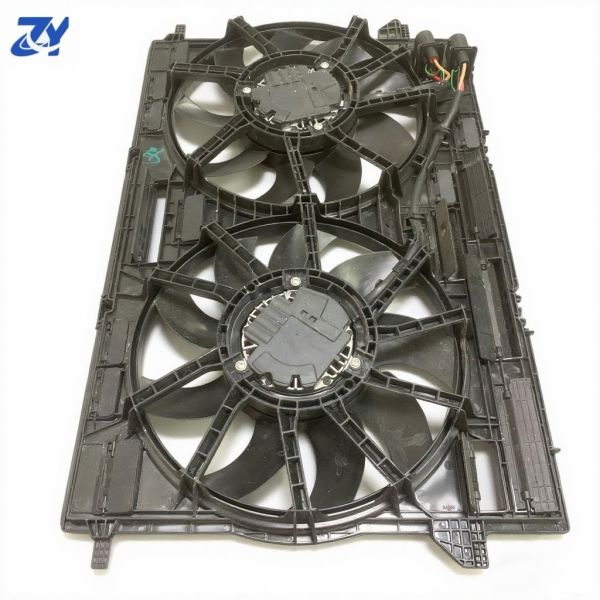 For  Lamborghini URUS Radiator Fan, with Control Unit OEM4M0121207A High-performance Automatic AC Cooling Condenser Fan
