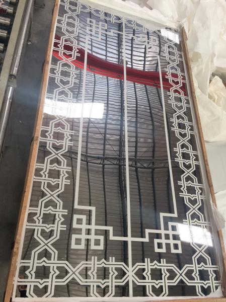 2019 Brand ThyssenKrupp Fuji Otis Stainless Steel Elevator Decorative Etched Sheet Panel For Middle East Market
