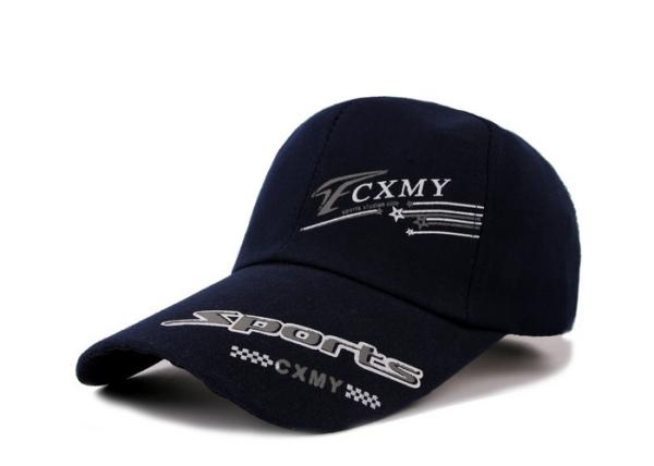 Fitness Canvas Baseball Cap Absorb Sweat Good Air Permeability For Spring / Summer