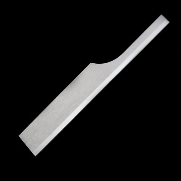 Lâminas longas para corte de couro, carboneto de tungstênio, lâminas de corte de aço para tecido