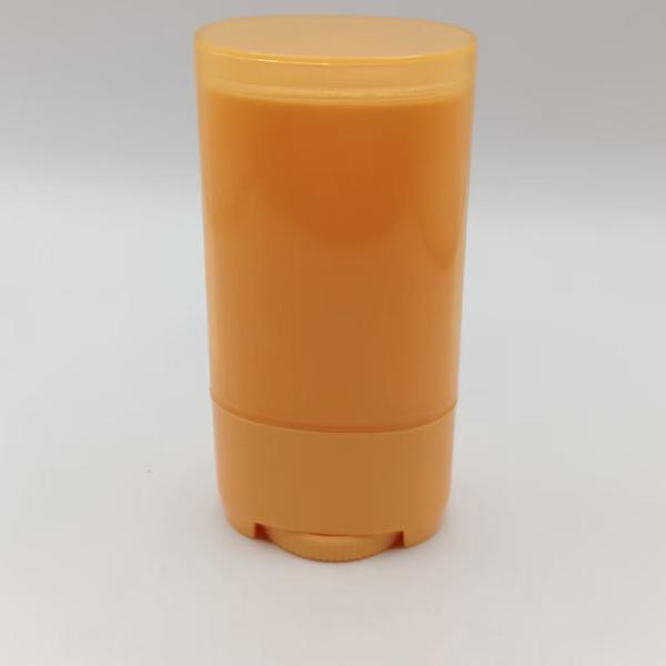 15g Orange Bottom Filling Deodorant Stick with Custom Printing