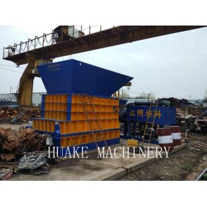 QSW-800 Hydraulic Scrap Metal Shear with 8000kN Cutting Force, PLC Automatic Control, and 9-12 Tons/Hour Throughput