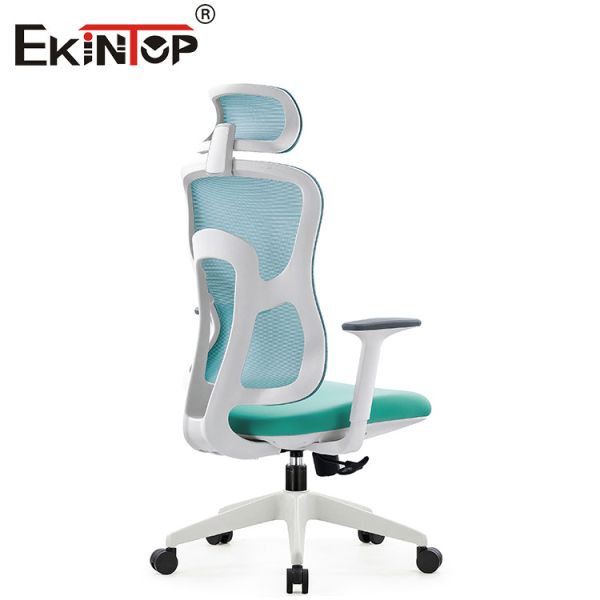 Haut pivot ergonomique arrière de Mesh Chair Green Adjustable Height de bureau