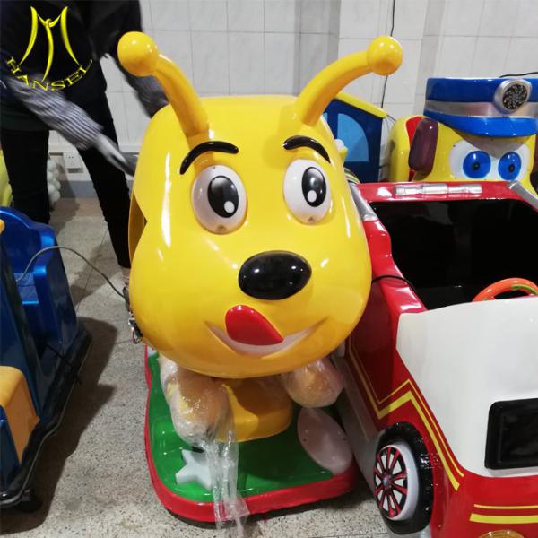 Hansel coin operated kids elecrtic ride on bee amusement park indoor kiddie rides for sale