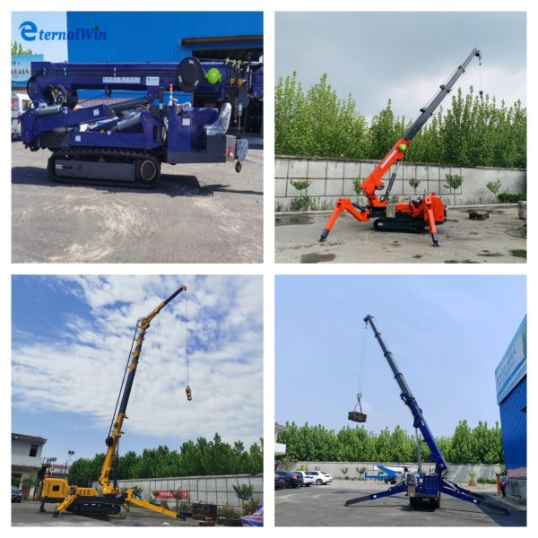 Используемое ведро 3ton 10ton кливера мухы крана паука Crawler дистанционного управления гидравлическое