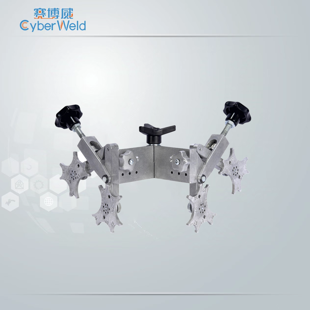 Superclampe Universal Clampe Outils électrofusion Léger 16 mm - 63 mm